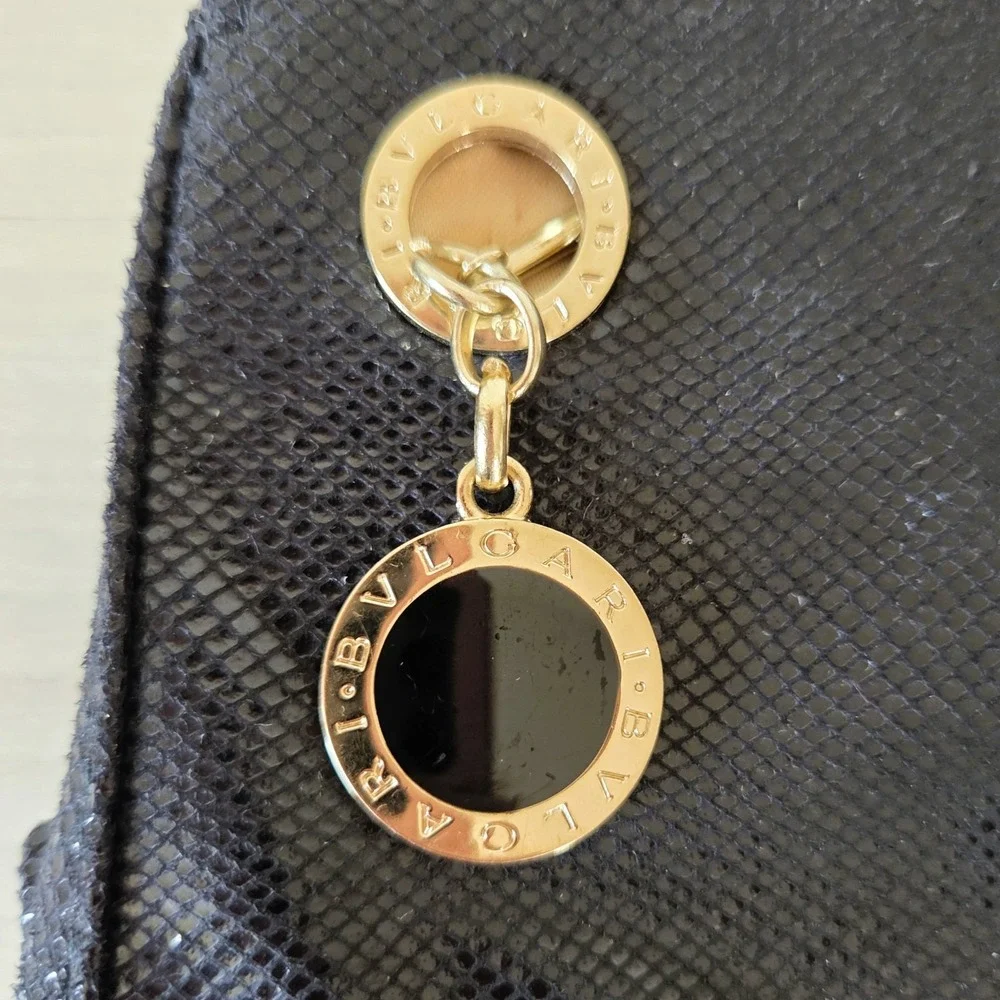 Bvlgari Parfums Sparkling Travel Bag Wristlet Expands to Stand Up